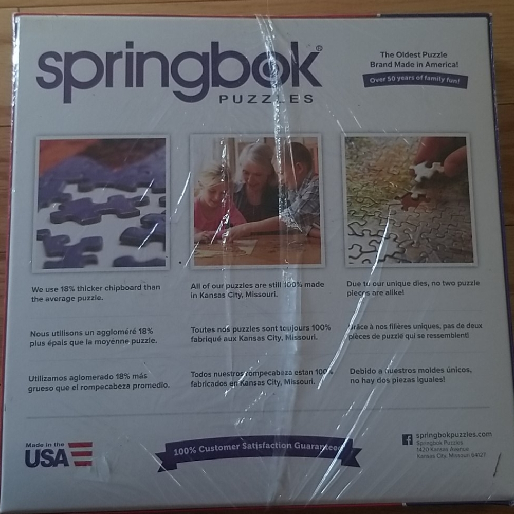 Springbok American Icon puzzle - Picture 4 of 6